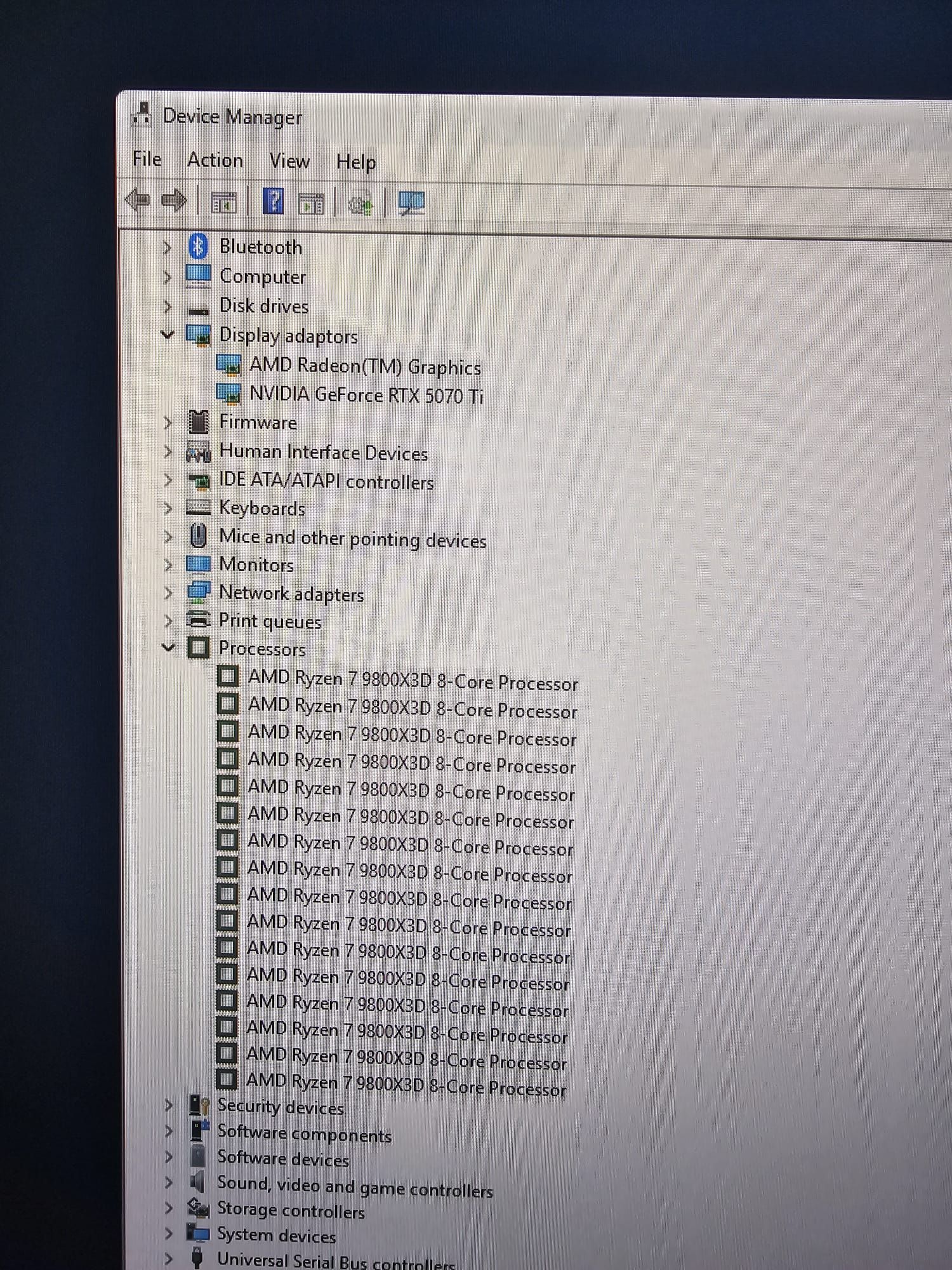 Custom PC build specification sheet